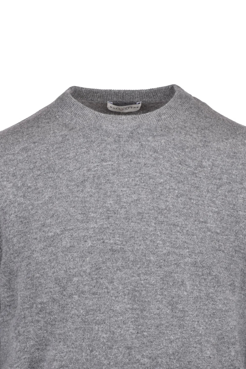 Wool Crewneck Pullover - Grey