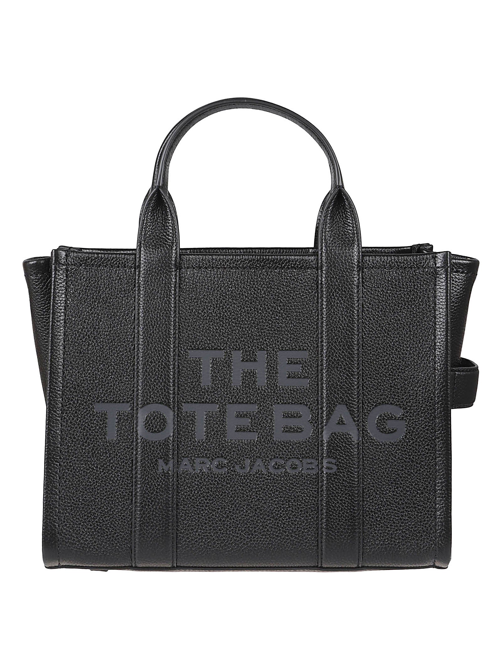 Textured Leather Tote Bag