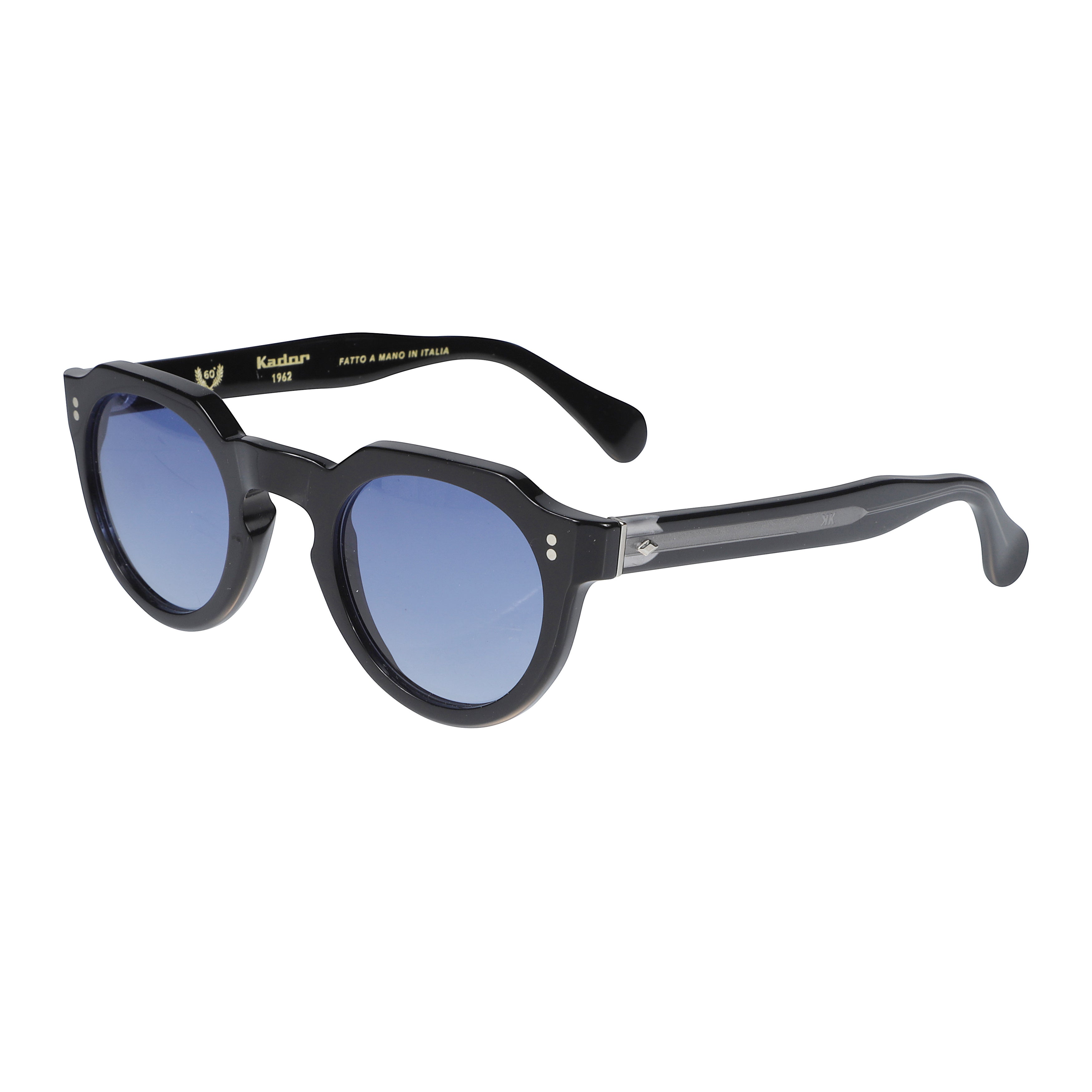 Storiko Special-S Geometric Frame Sunglasses with Gradient Blue Lenses