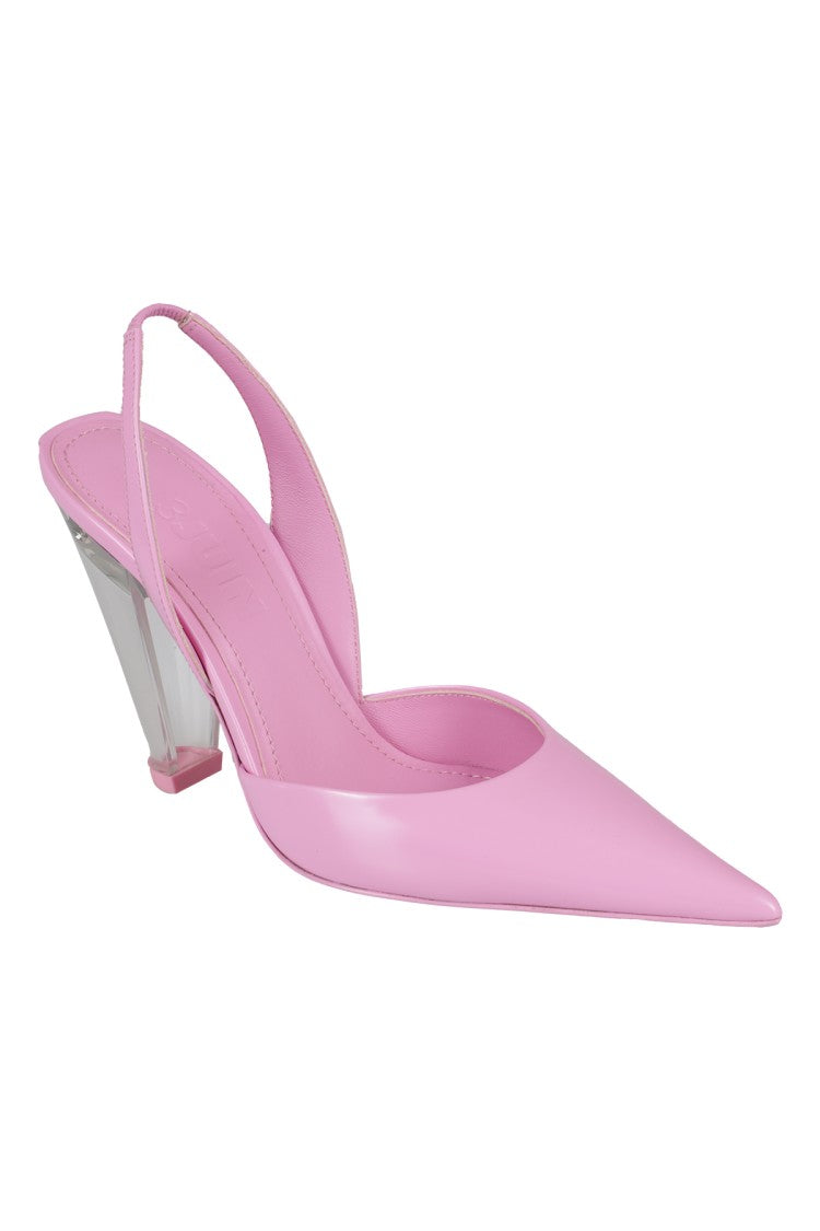 Pink Leather Sandal