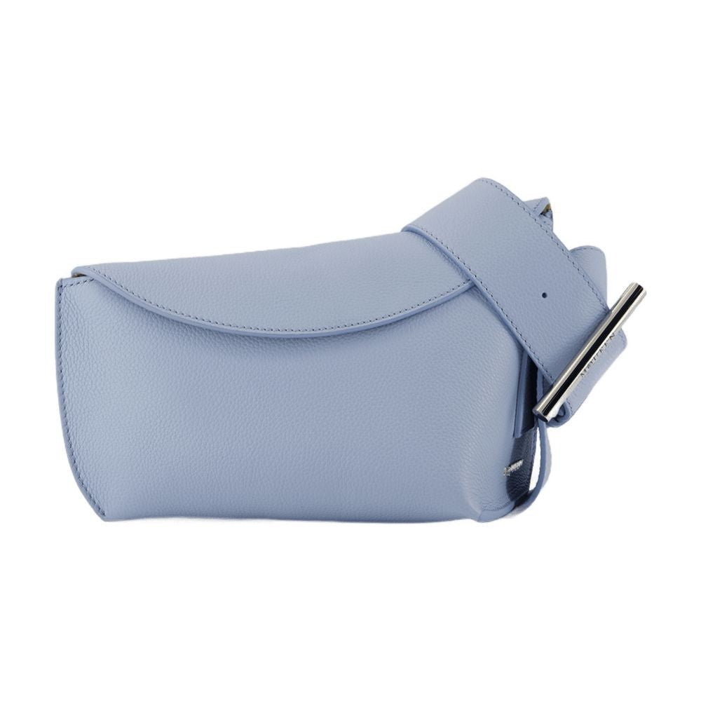 Sling Crossbody - Leather - Blue