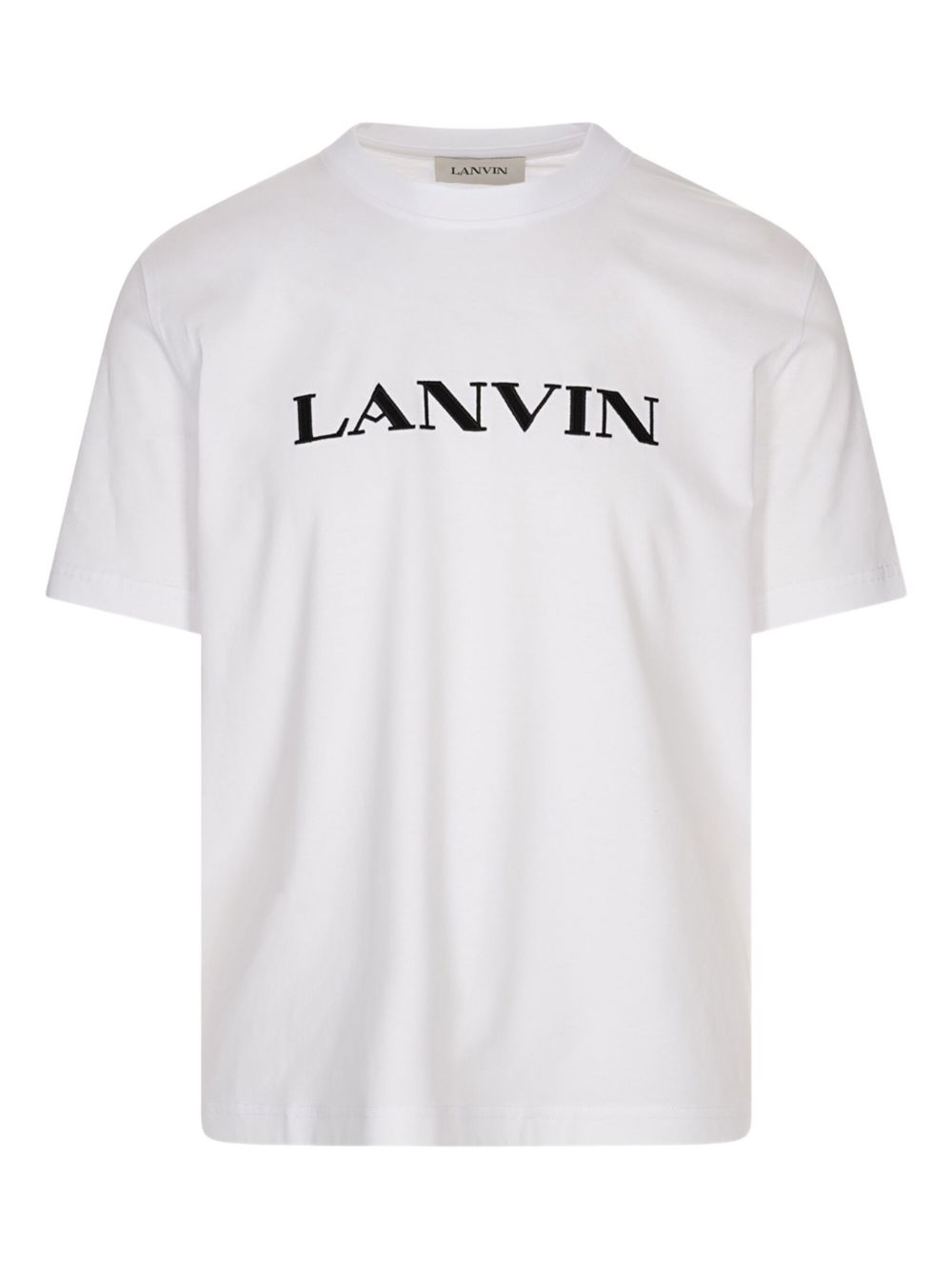 Crew Neck White Cotton T-Shirt