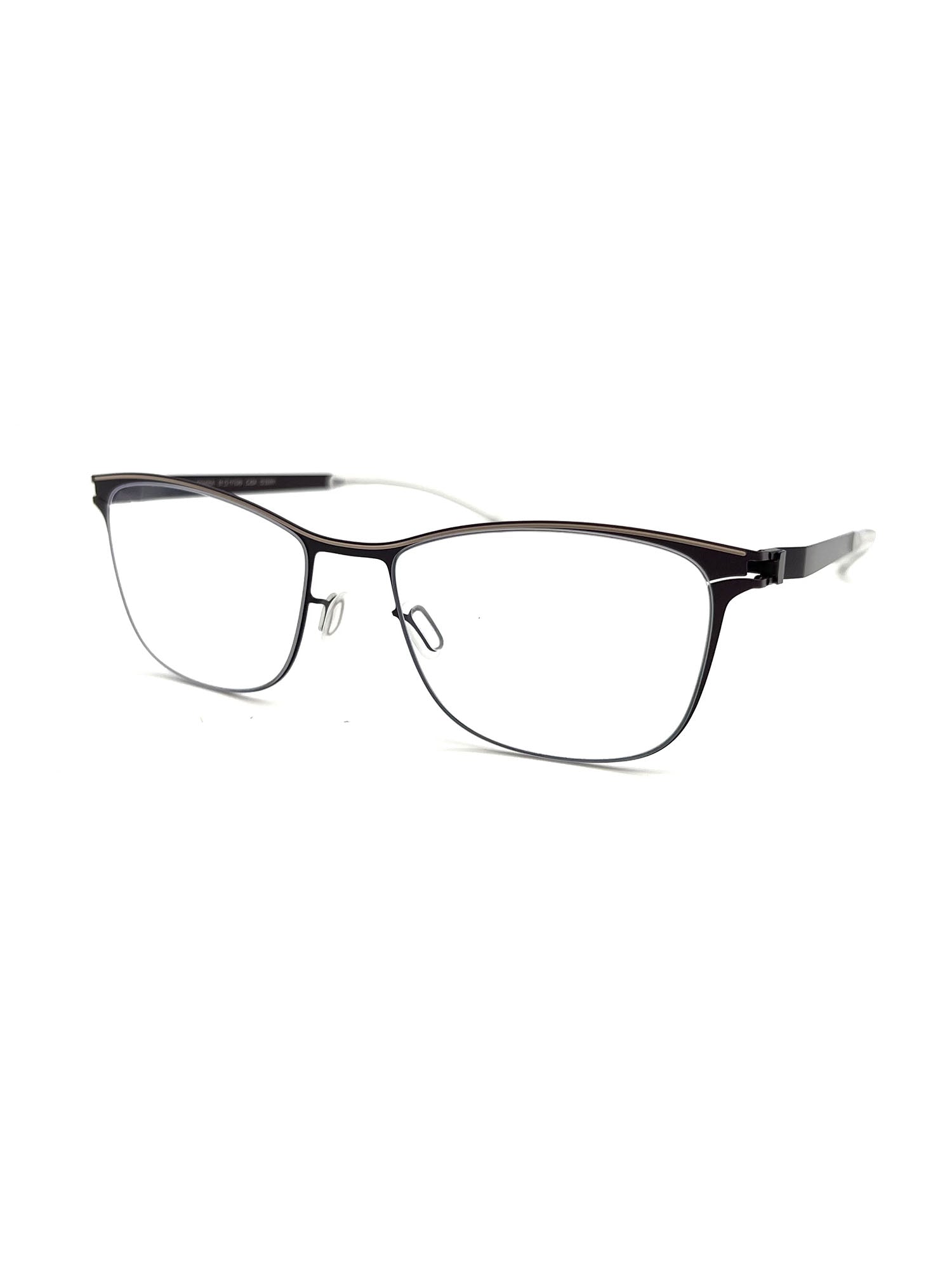 Brown Acetate Optical Frames with Refined Silhouette