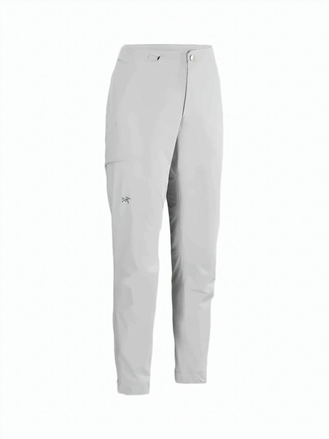 High-Waisted Straight Pants with Tailored Fit