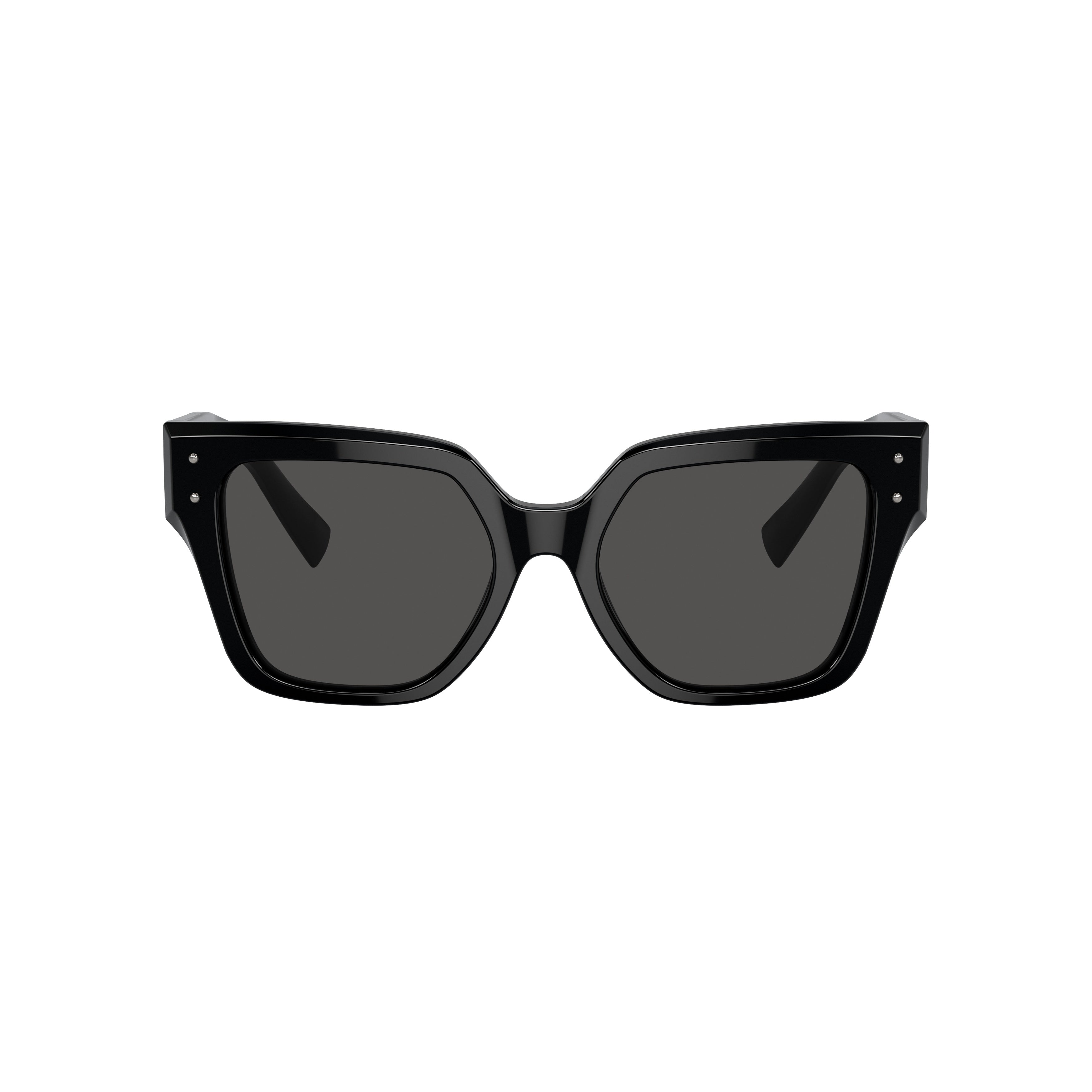 0dg4471 Oversized Square Frame Black Acetate Sunglasses