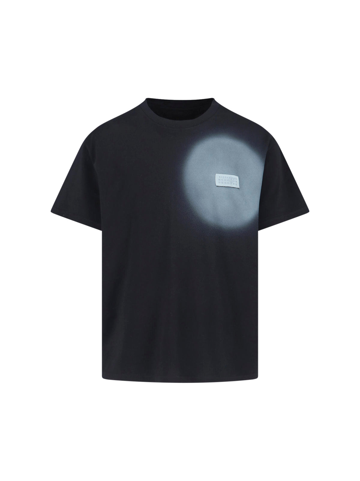 Numeric Printed Cotton T-shirt with Crew Neckline