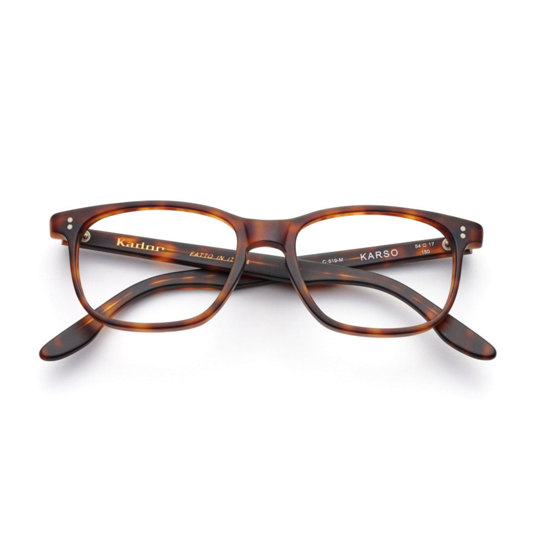 Karso Tortoiseshell Rectangular Frame Eyeglasses