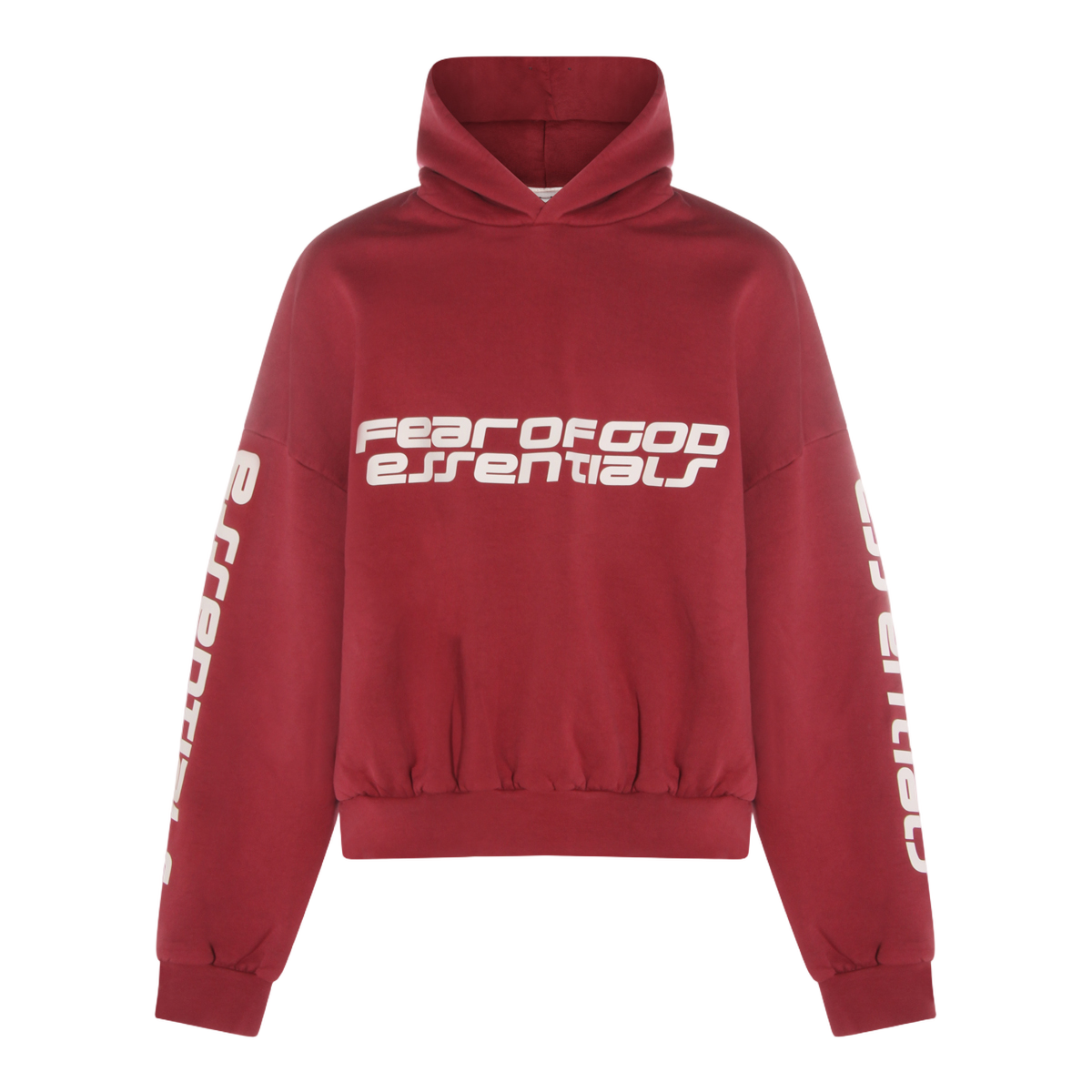 Comfort-Fit Classic Knit Hoodies with Round Neckline