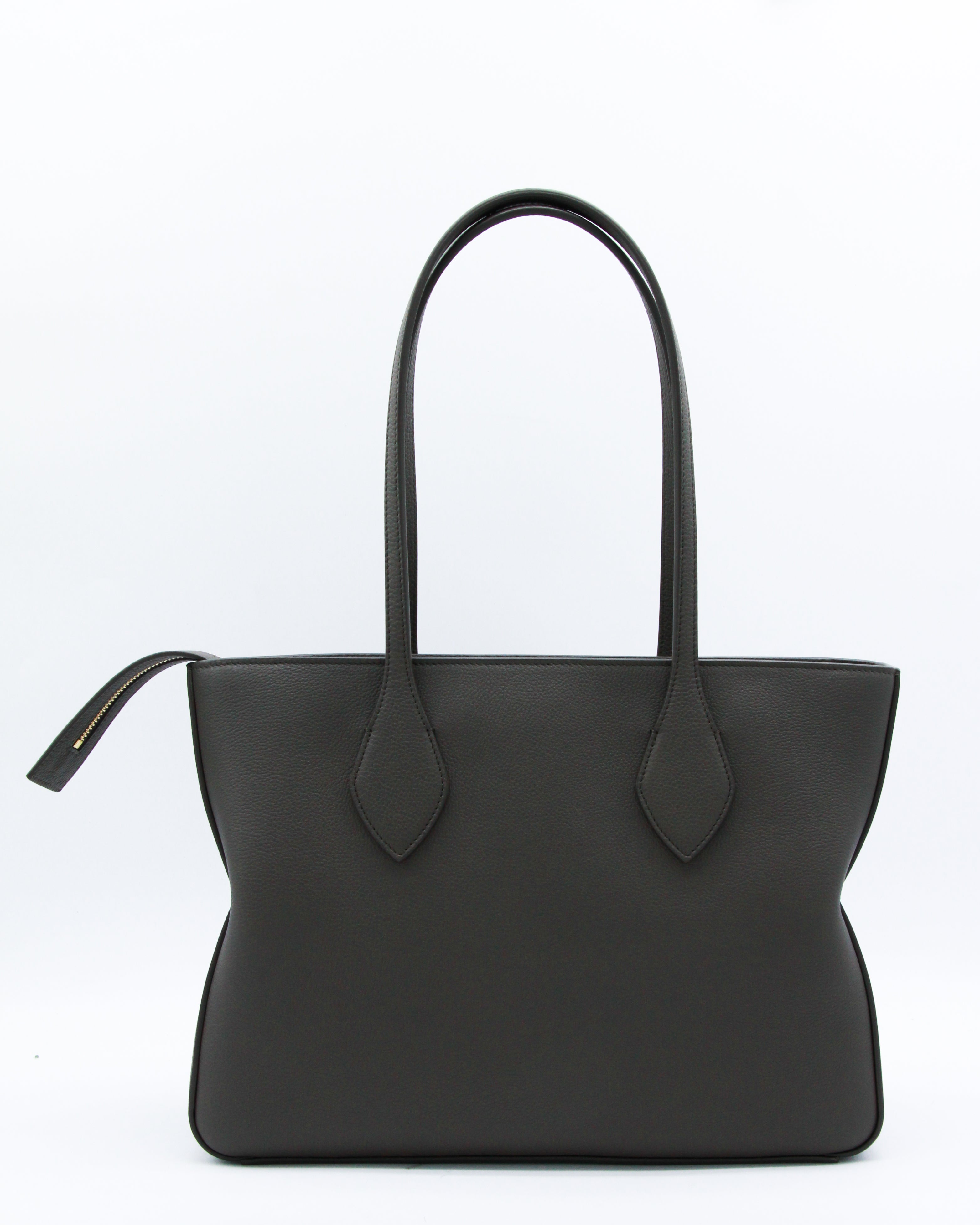 Black Leather Star Tote
