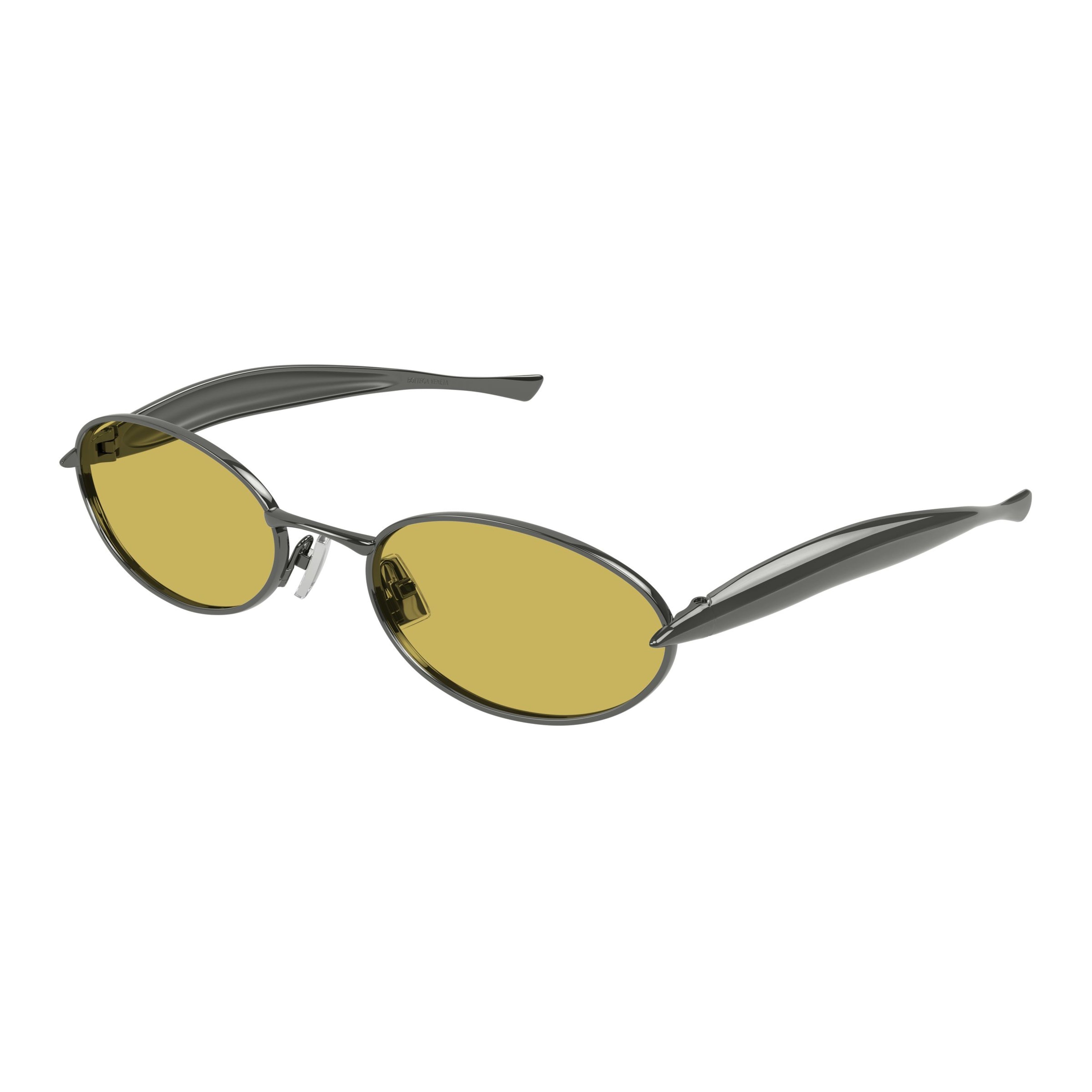 Bv1386s Oval-Shaped Metal Sunglasses