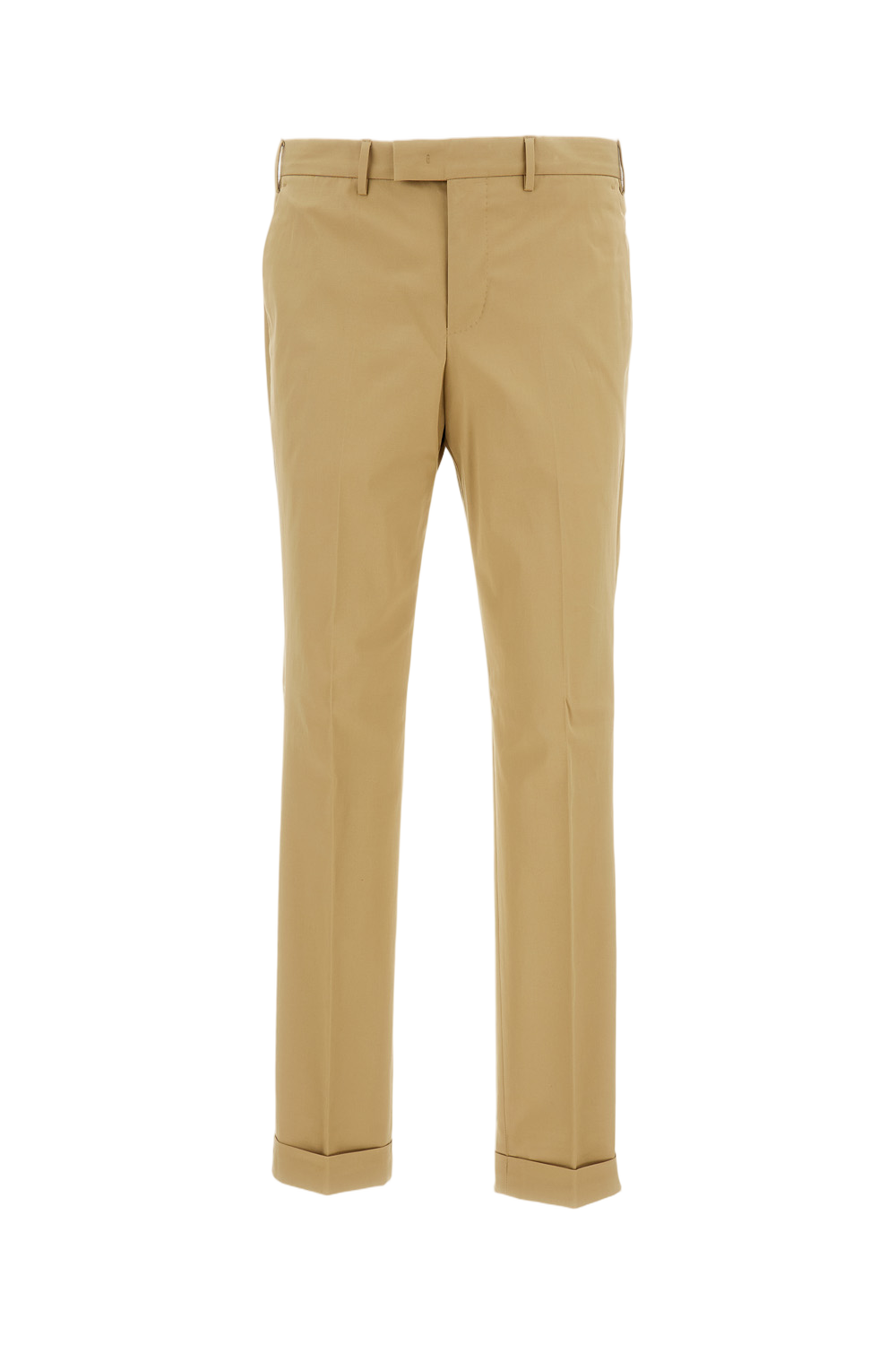 Tailored Slim-Fit Trousers in Lightweight Stretch Cotton Gabardine
