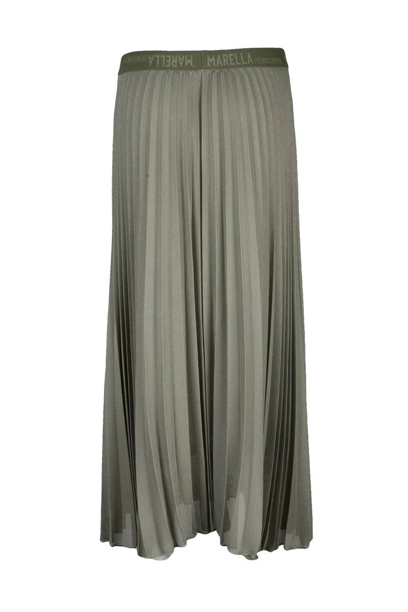 Acerbo Pleated Skirt - Green