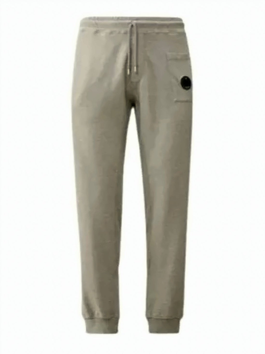Relaxed Fit Tapered Jogger Pants With Emblematic Pocket