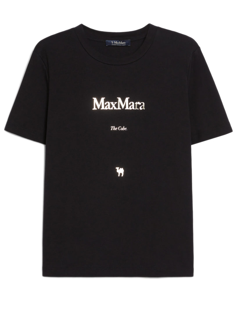 Short-Sleeved Cotton T-Shirt with Graphic