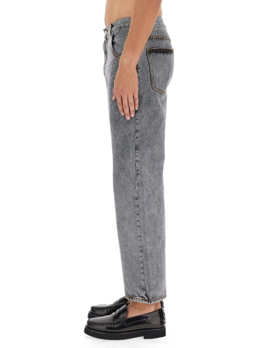 Grey Easy Fit Jeans