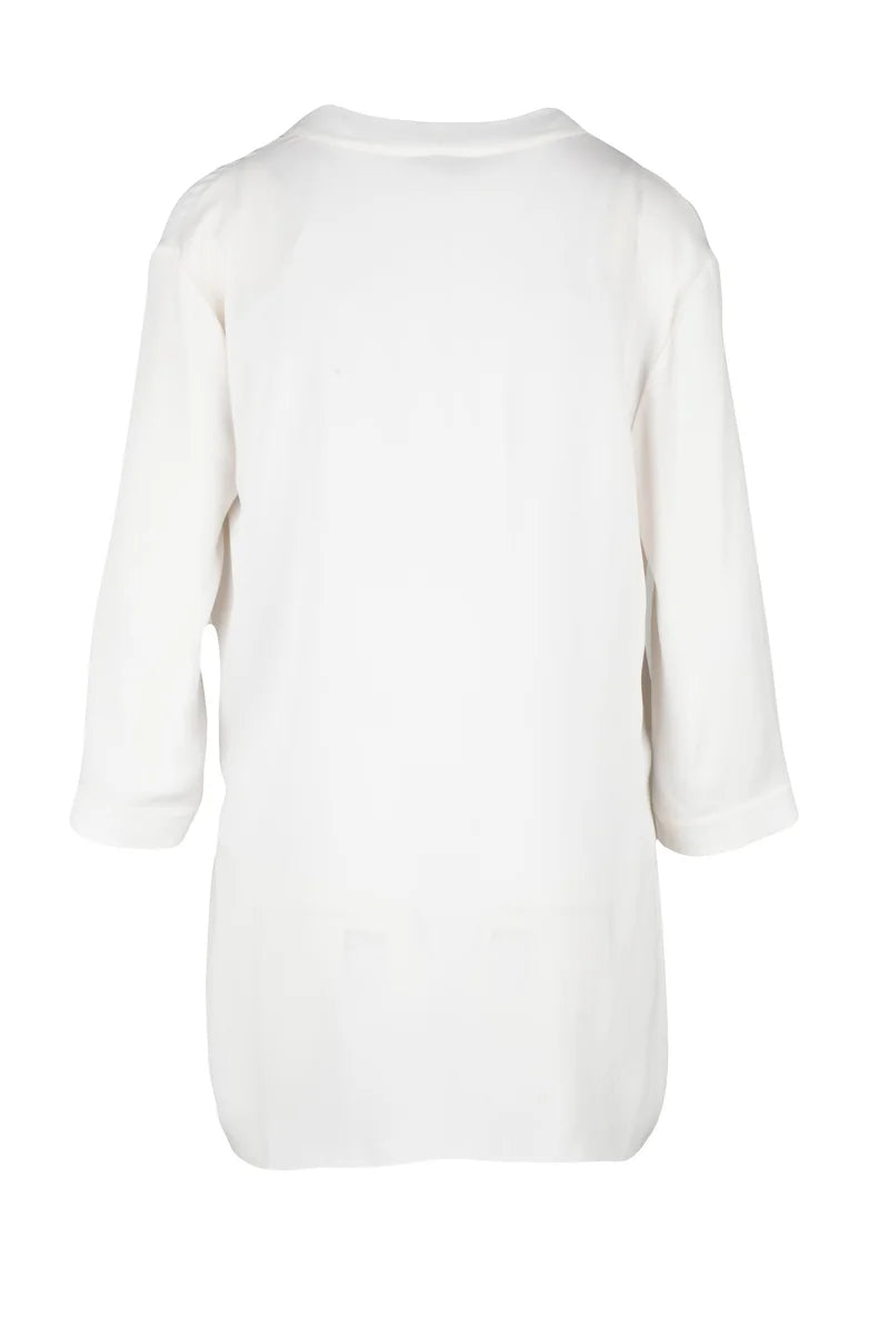Silk Blouse - White