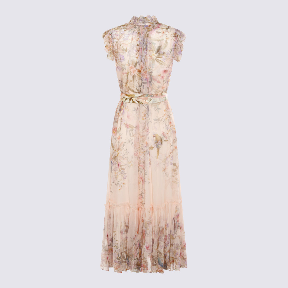 Cream Viscose Dress