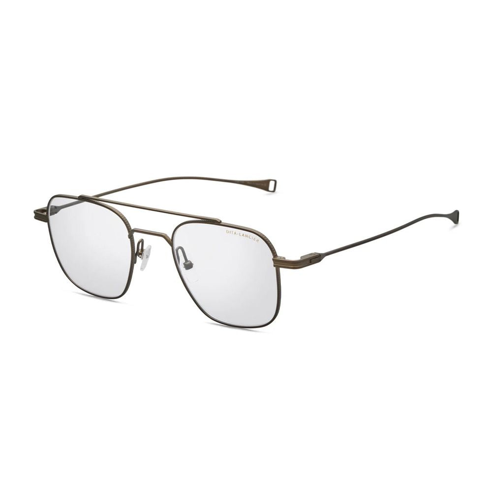Lsa 118 Titanium Square Pilot Sunglasses