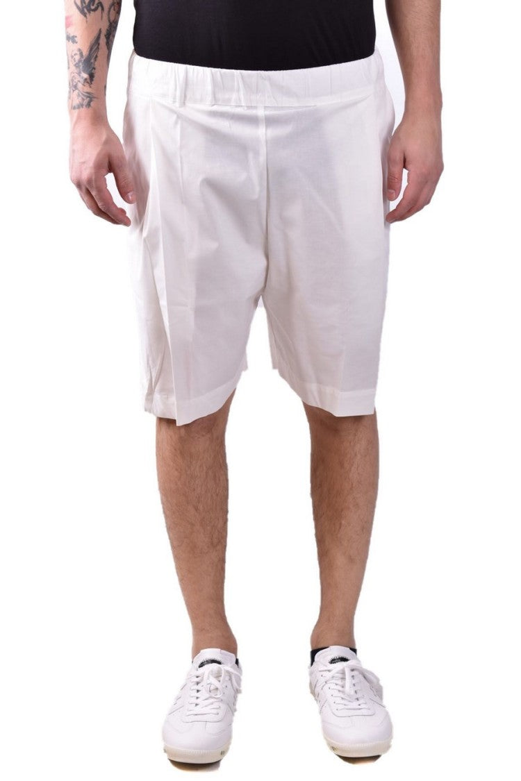 Off-White Cotton Shorts