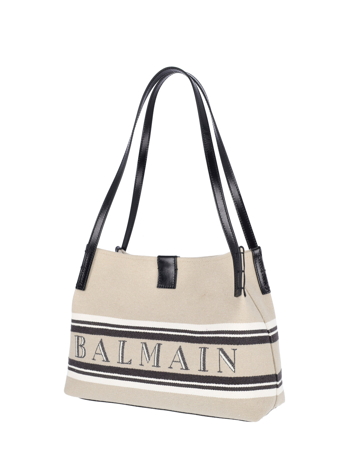 Structured White Bag With Minimalist Design