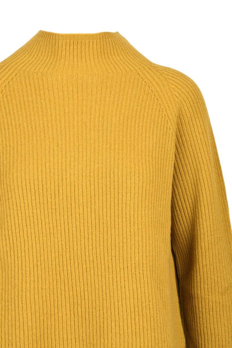 Wool and Cashmere Sweater - Yellow