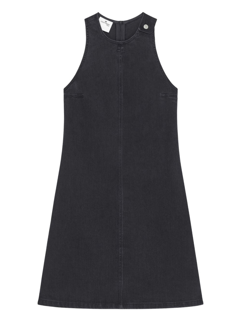 Sleeveless A-line Mini Dress