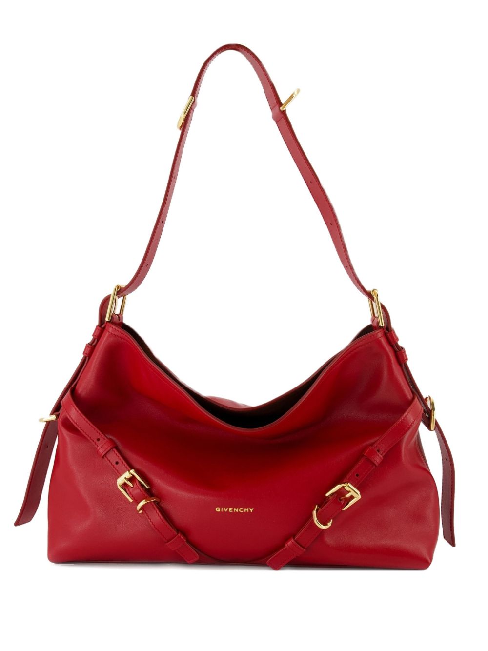 Smooth Red Leather Bag