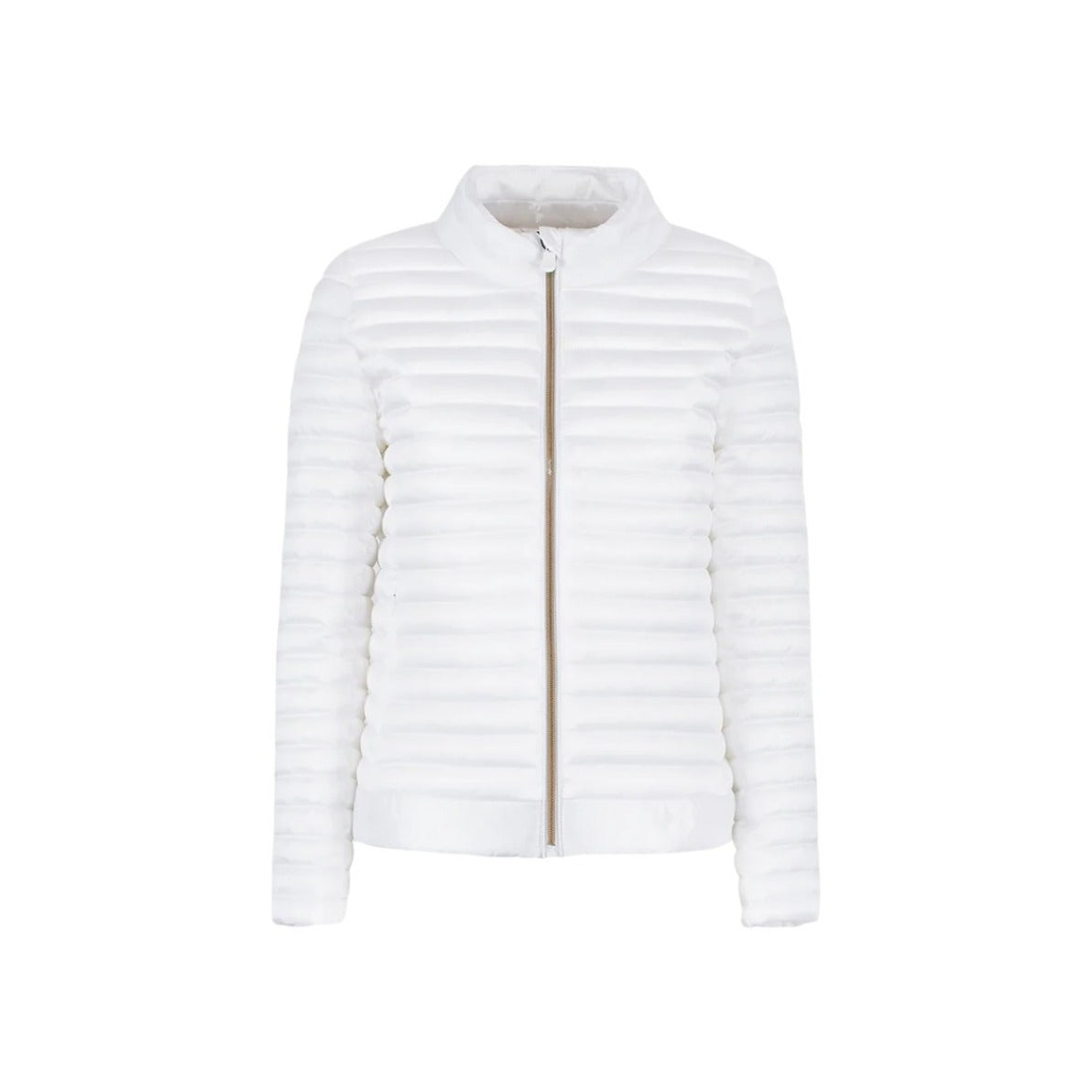 A-Line Silhouette Lightweight Quilted Nylon Jacket