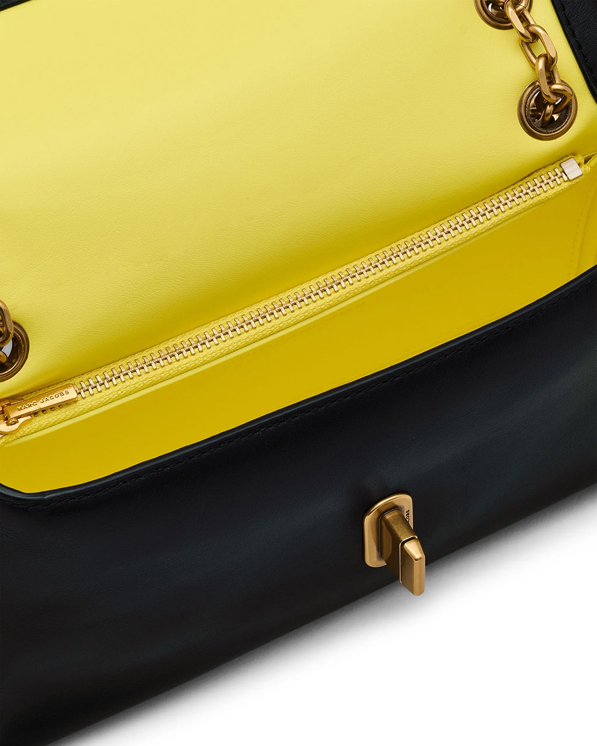 The Dual Chain Mini Bag Black Shoulder Bag