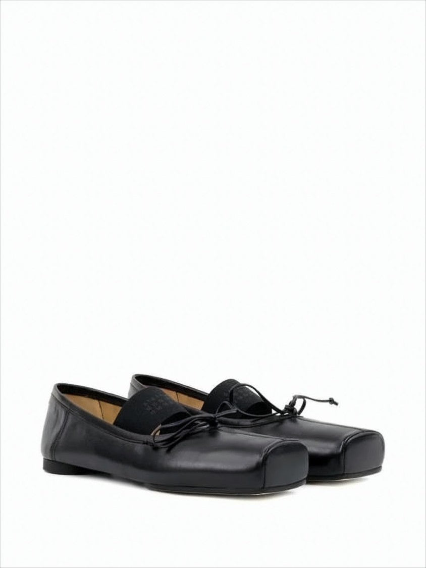 Square Toe Flat Shoes
