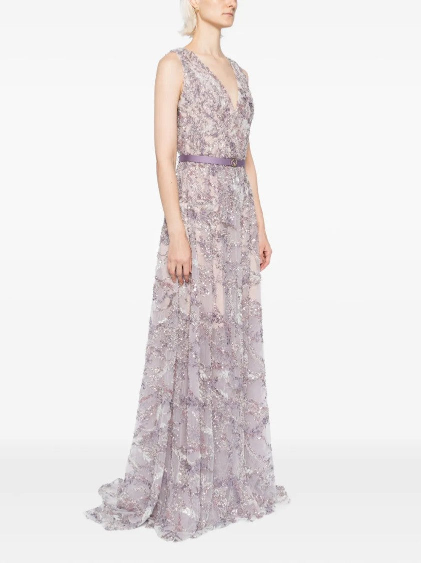 Embroidered Long Dress