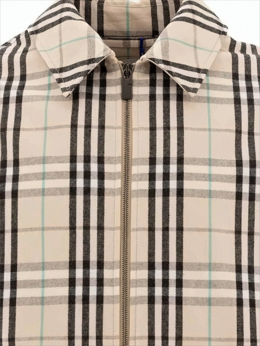 Cropped Classic Check Jacket