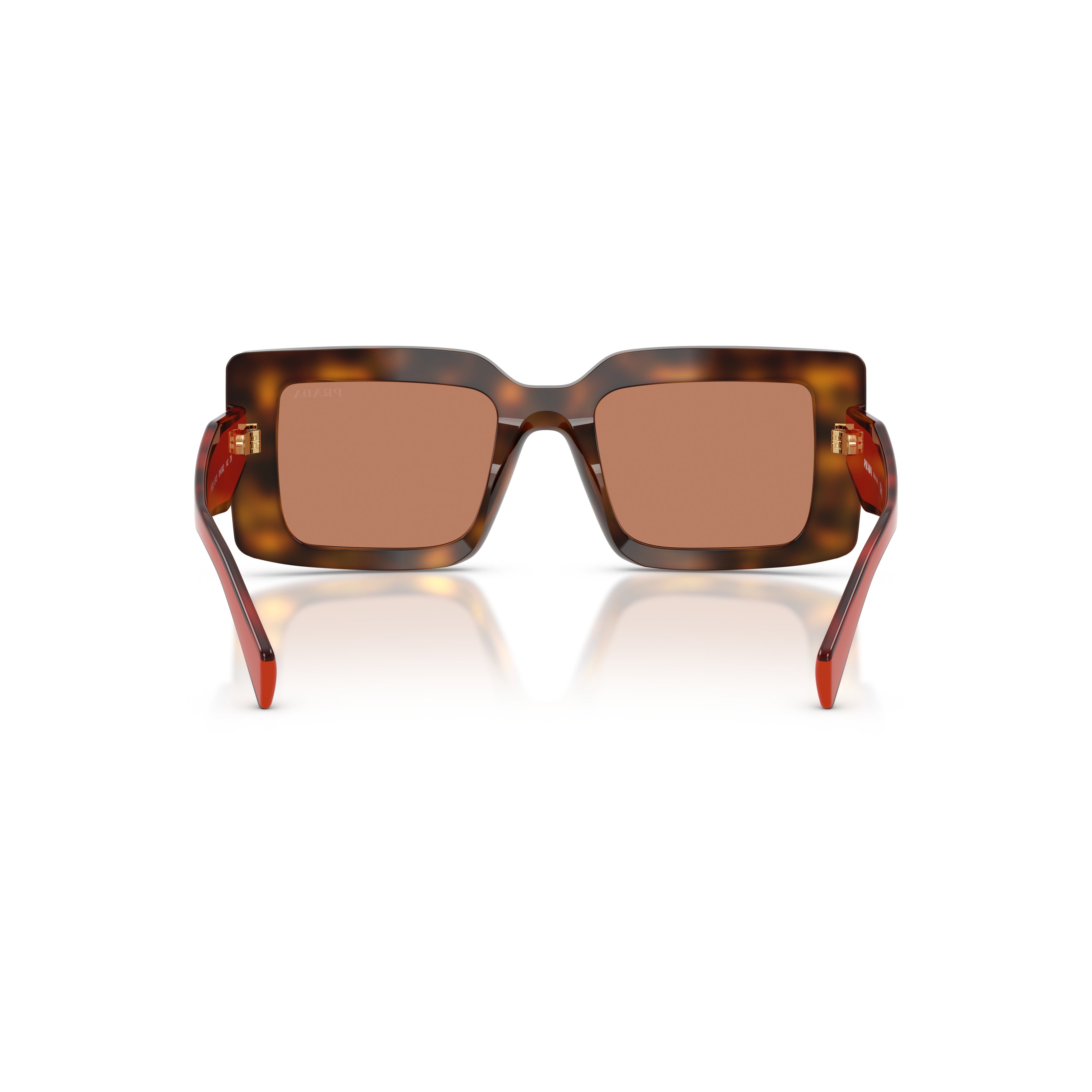 0pr D01s Bold Rectangular Tortoiseshell Acetate Sunglasses