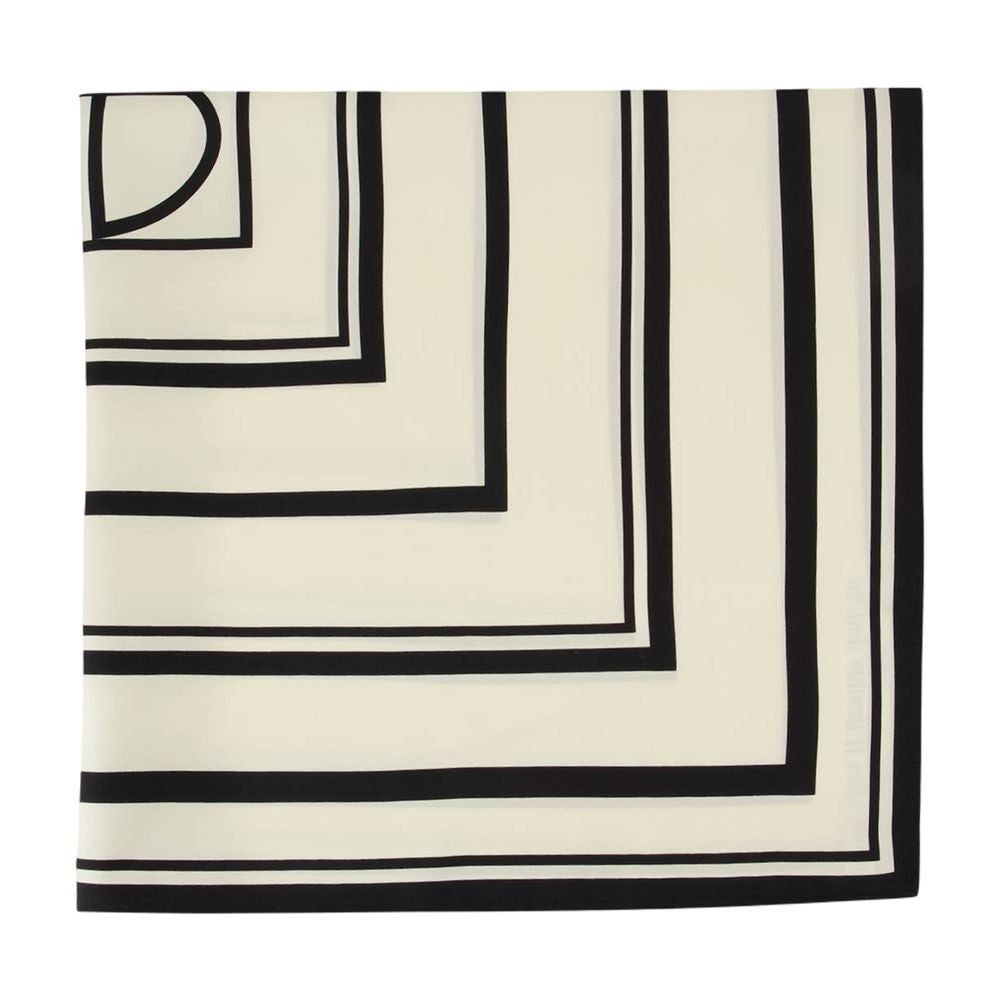 York Monogram Scarf - Silk - Printed