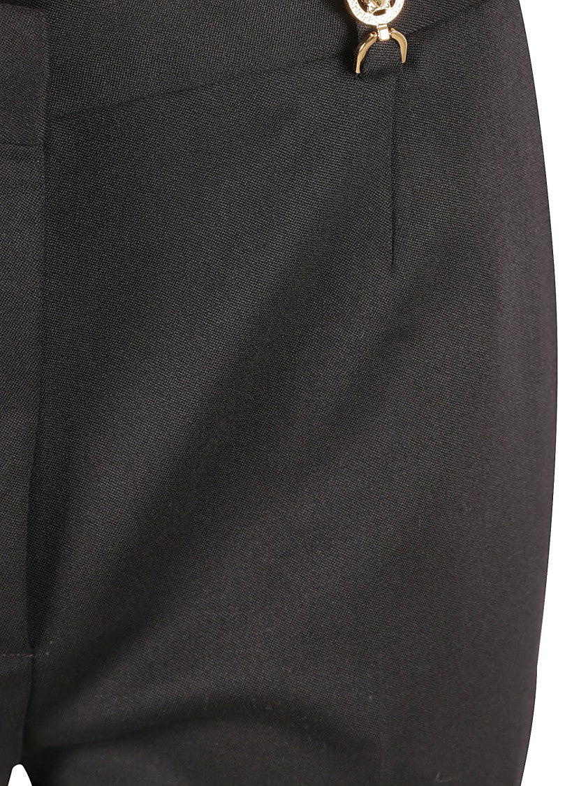 Black Trousers With Concealed Zip