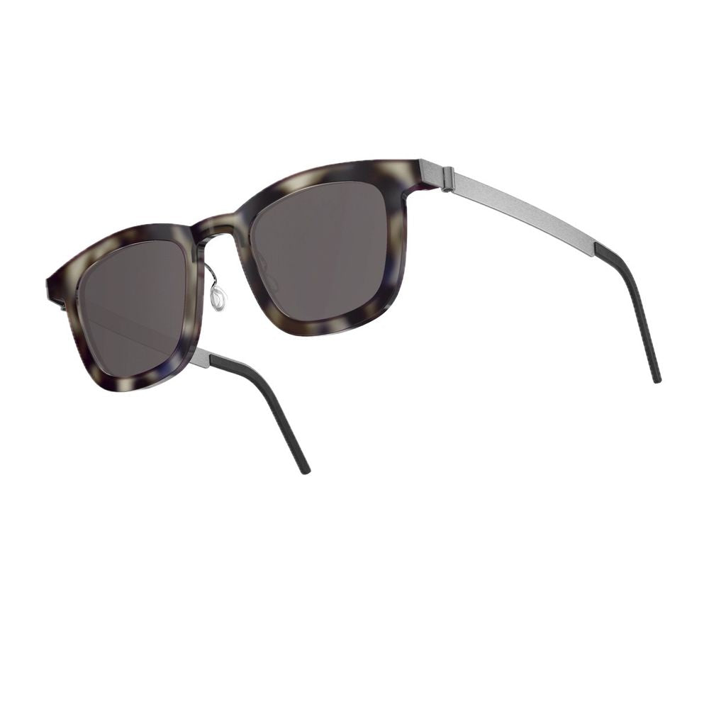 Lindberg Sun Titanium 85097 K286/ Al24/10/Sl127 Tortoise Squared Tortoise Pattern Sunglasses