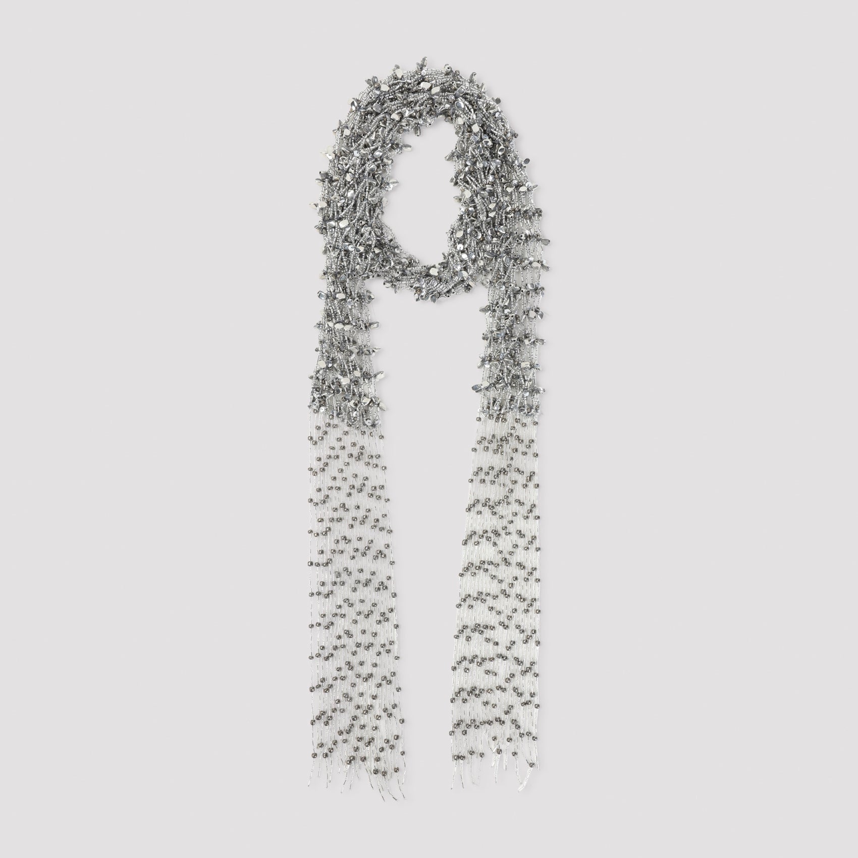 Netted Adorned Scarf