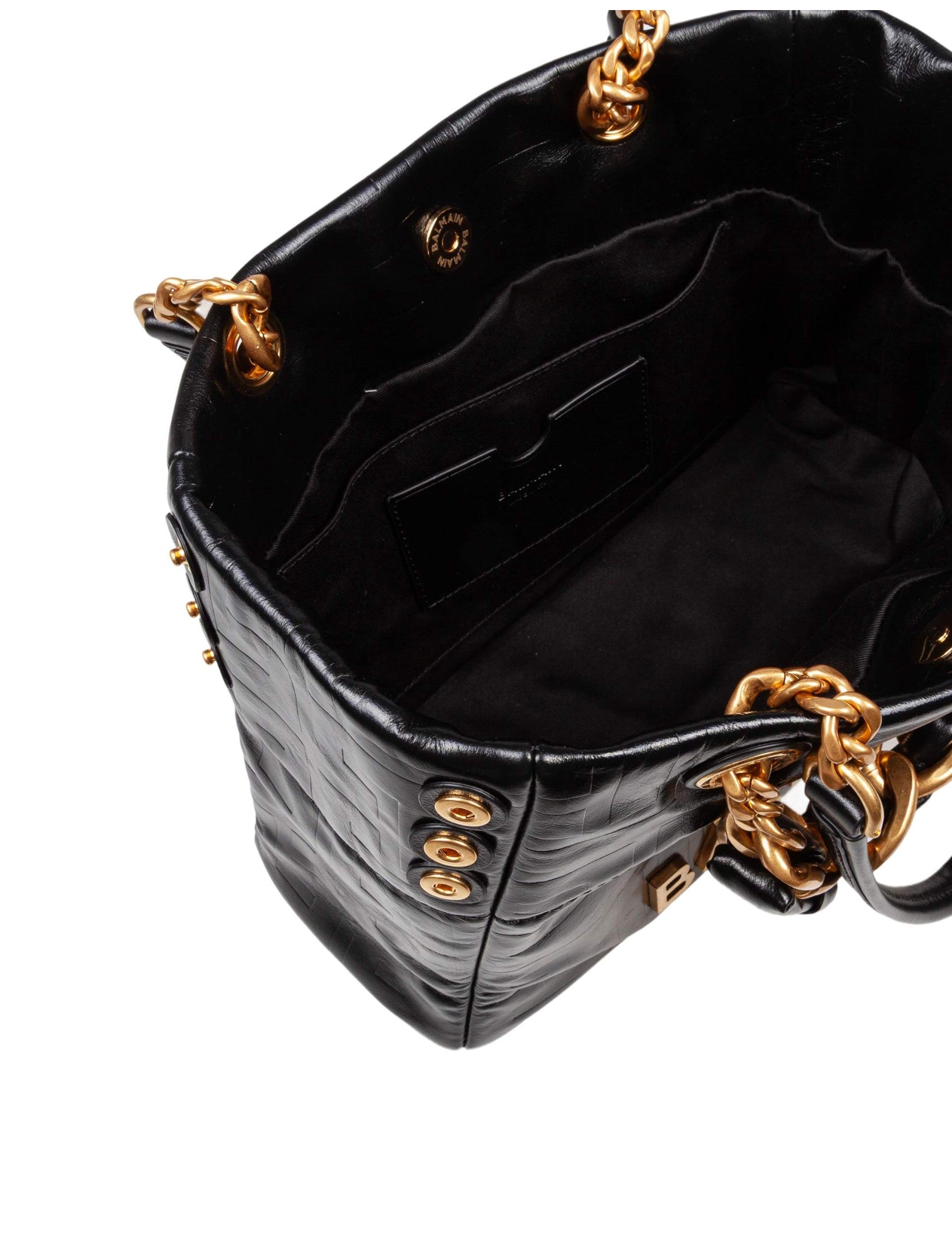 1945 Soft Cabas Small In Black Calfskin