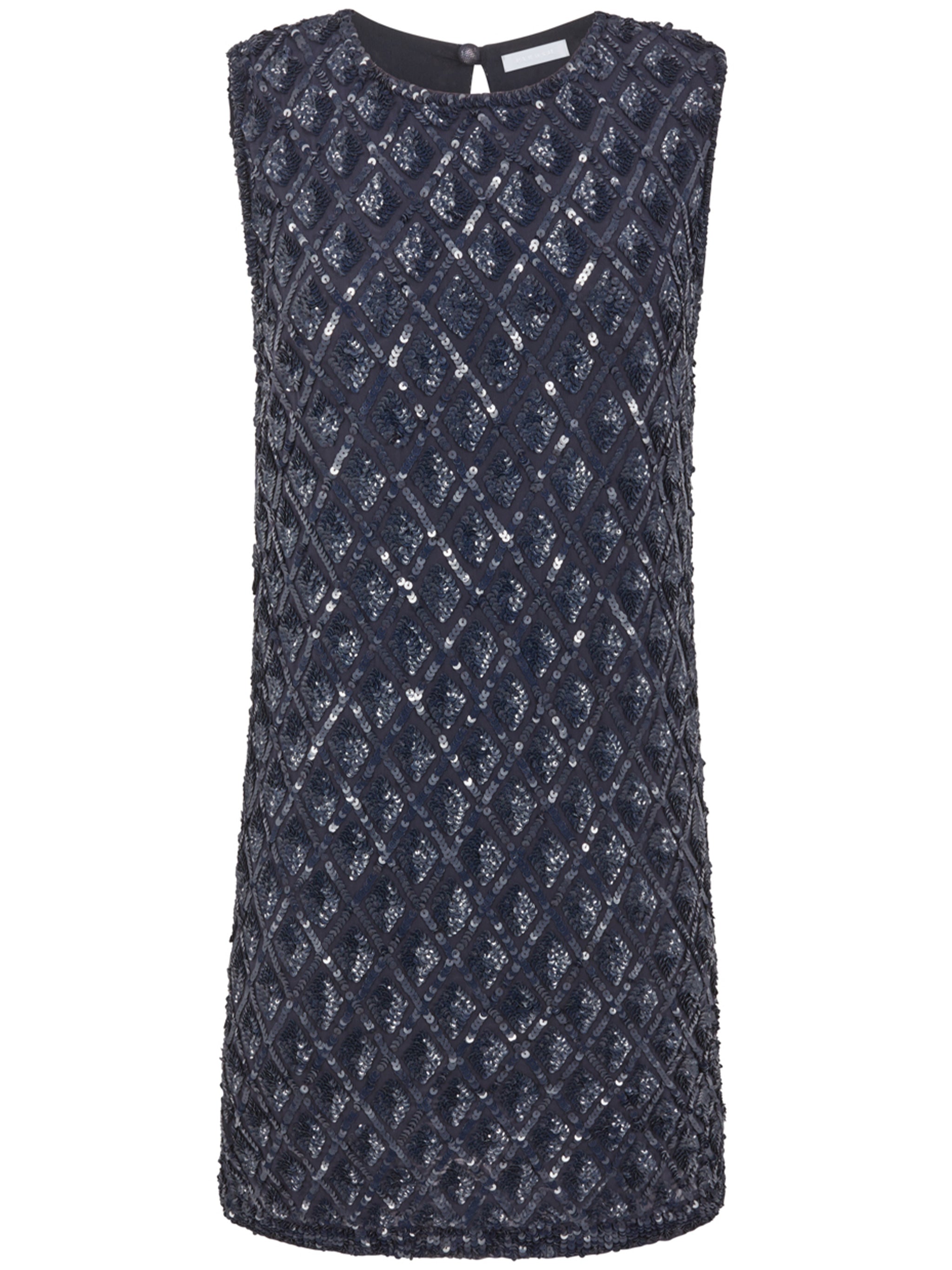 Intricate Embroidery Round Neck Polyamide Mini Dress