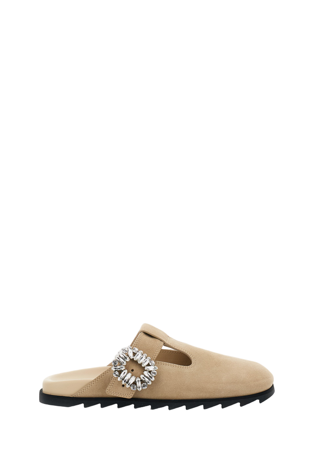 Pointed Toe Slip-On Sandals