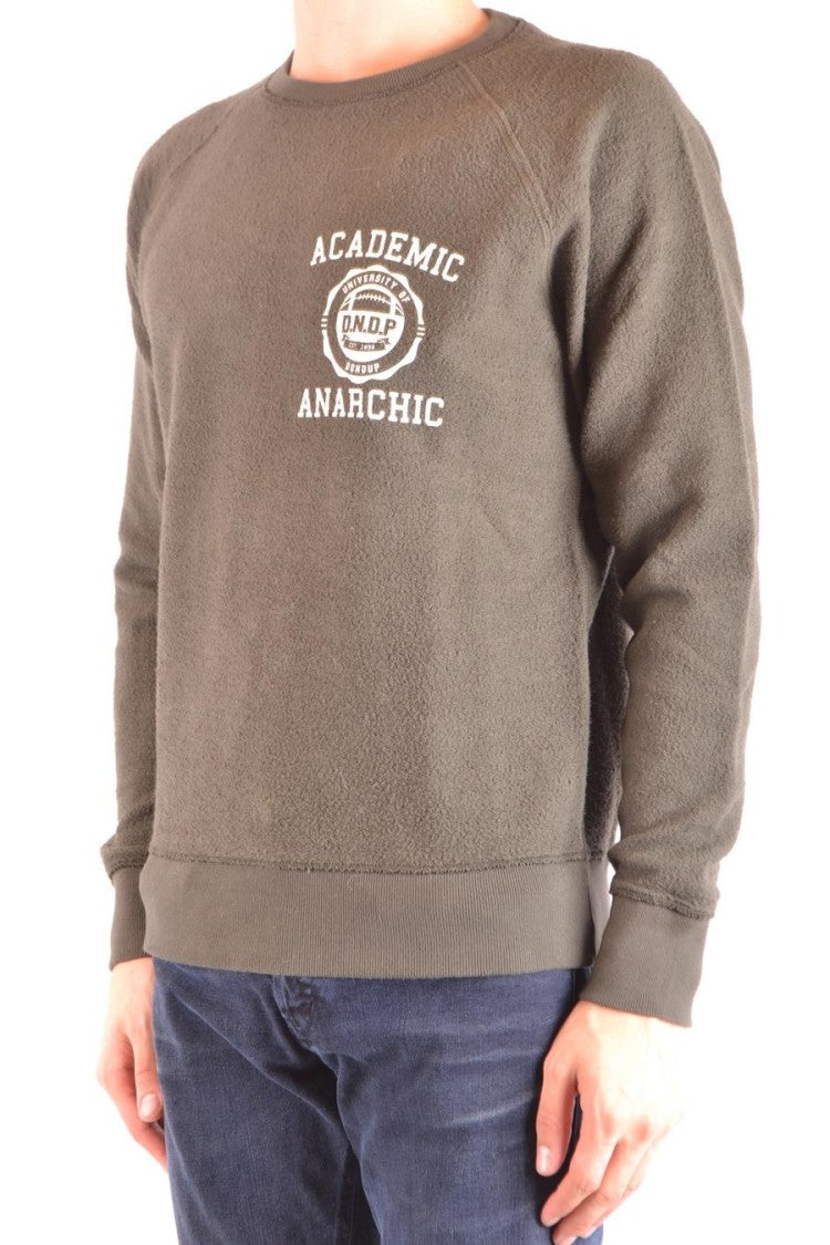 Multicolor Cotton Sweatshirt With Graphic Emblem