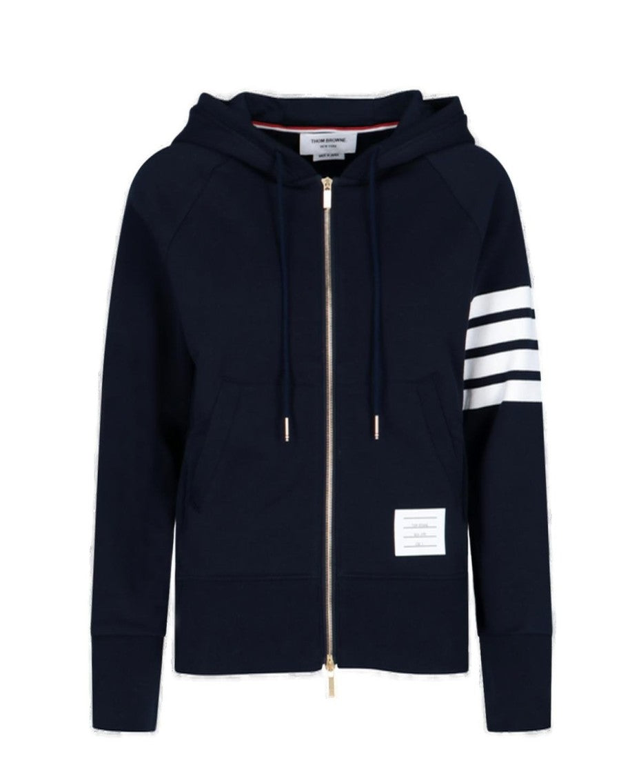 Zip-Up Hoodie With Iconic Three-Stripe Detail