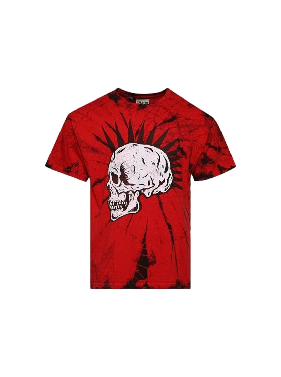 Red Tie-Dye Short-Sleeve T-Shirt