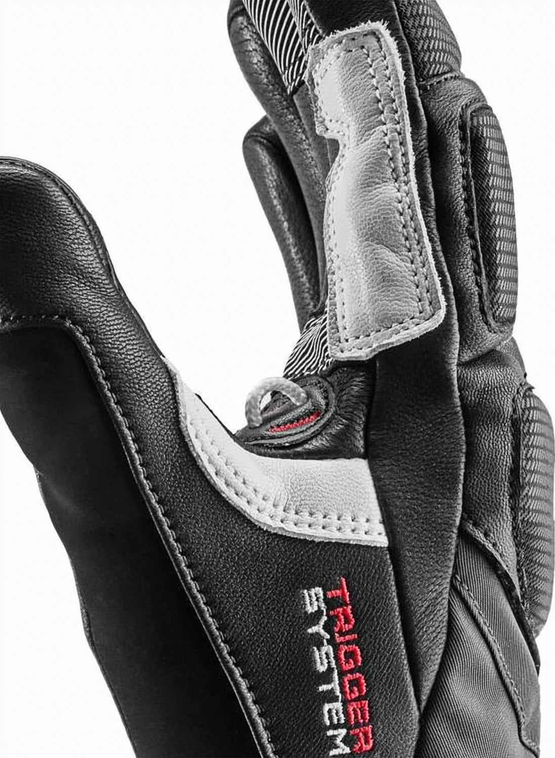 Robust Black Gloves with Padded Knuckles