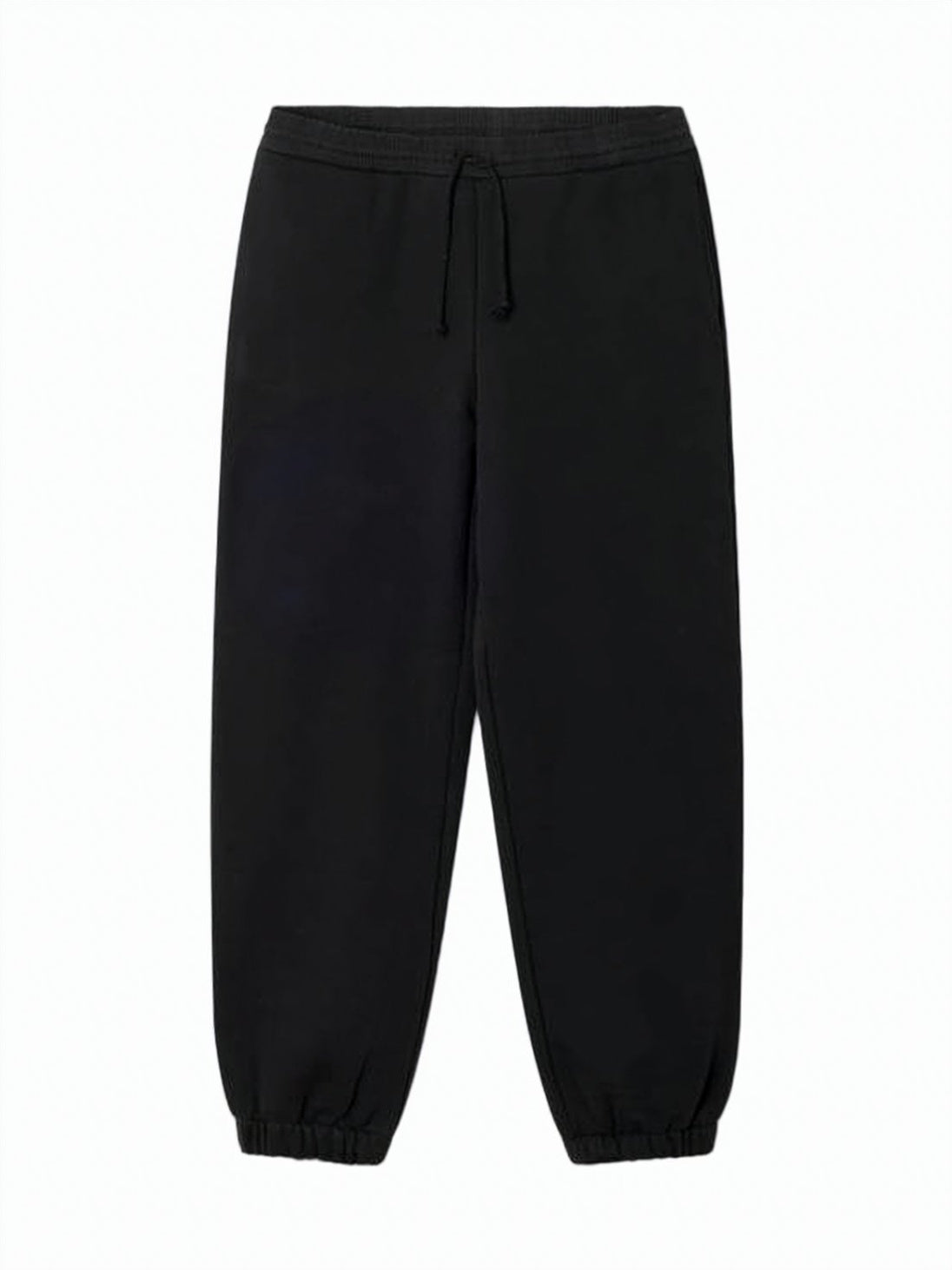 Black Jogger Pants with Elastic Waistband