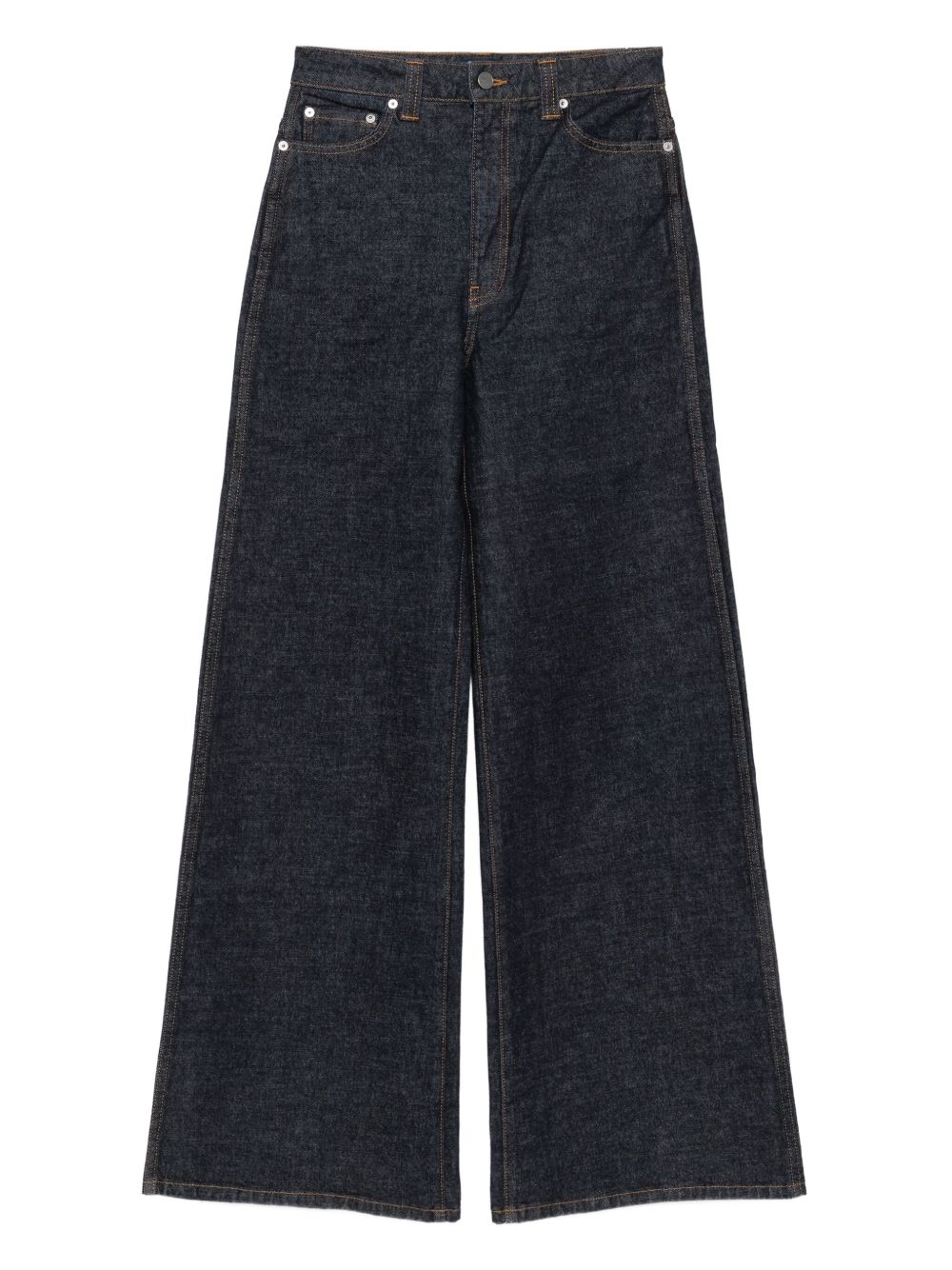 High-Waisted Wide Leg Jeans