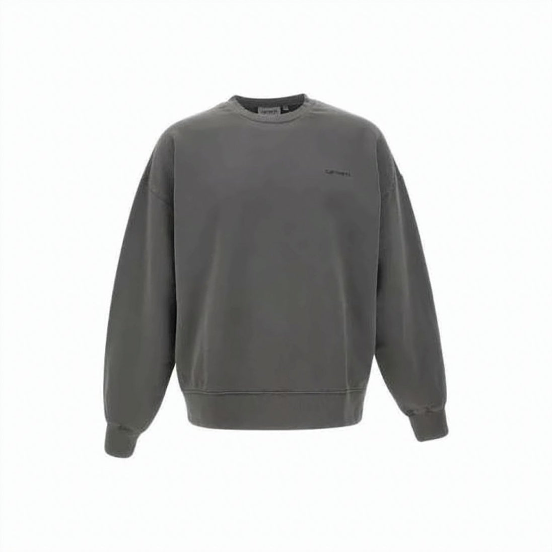 Long-Sleeve Crewneck Sweatshirt with Vintage Aesthetic