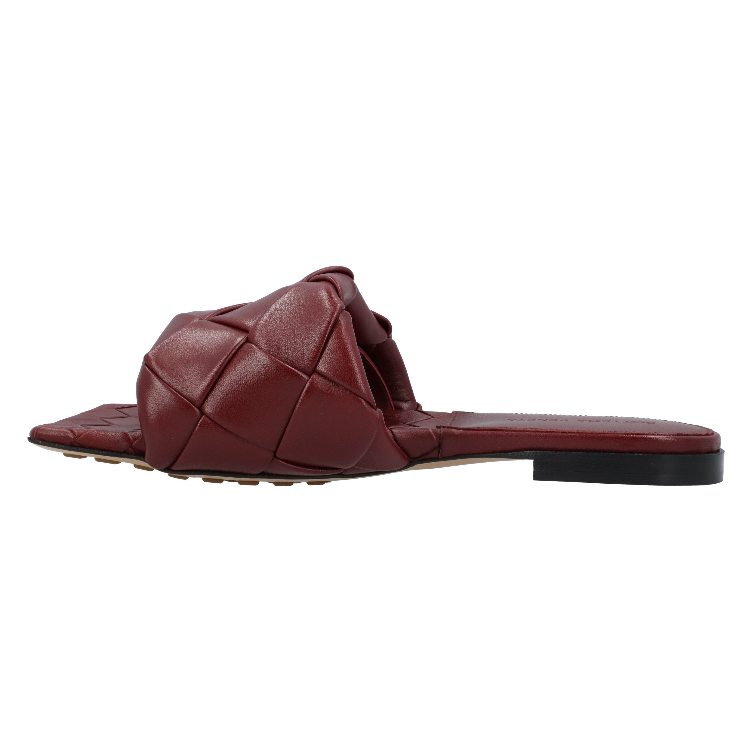 Lido Flat Sandal Red