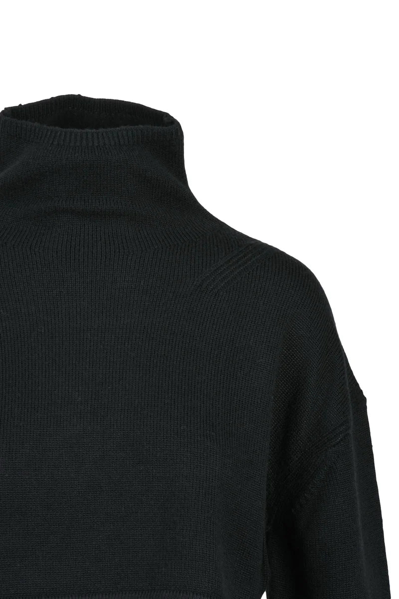 Turtleneck Sweater - Black