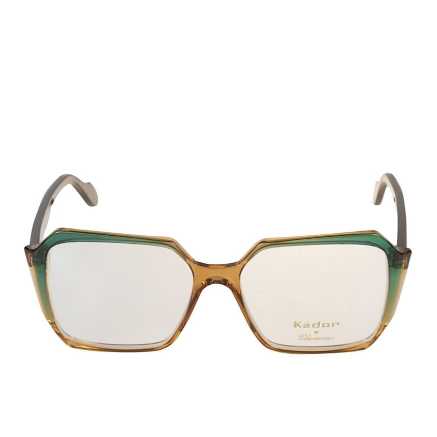 Lizzy Geometric Frame Sunglasses with Textured Temples